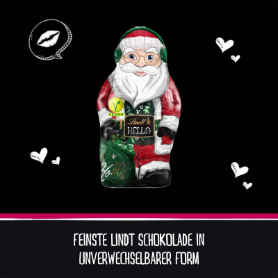 Lindt Hello Vegan Santa 80g