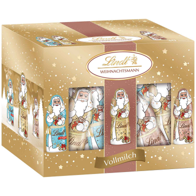 Lindt Mini-Weihnachtsmänner Glamour 20x10g