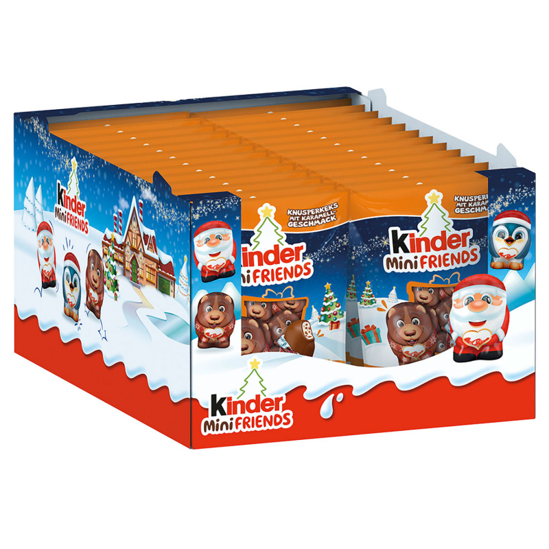 kinder Mini Friends Knusperkeks Karamell 122g
