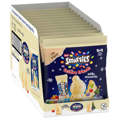 Smarties Festive Friends White 8er