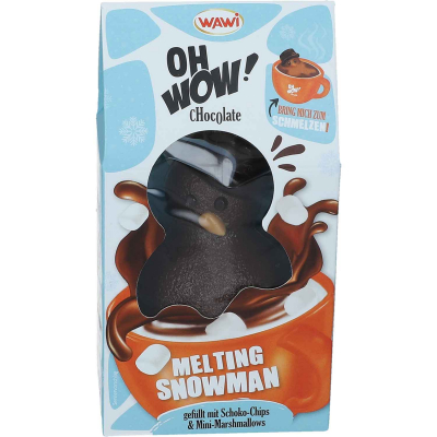 OH WOW! Chocolate Melting Snowman Schoko-Chips 75g