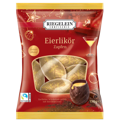 Riegelein Eierlikör Zapfen 150g