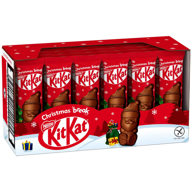 KitKat Mini-Weihnachtsmänner 30x29g
