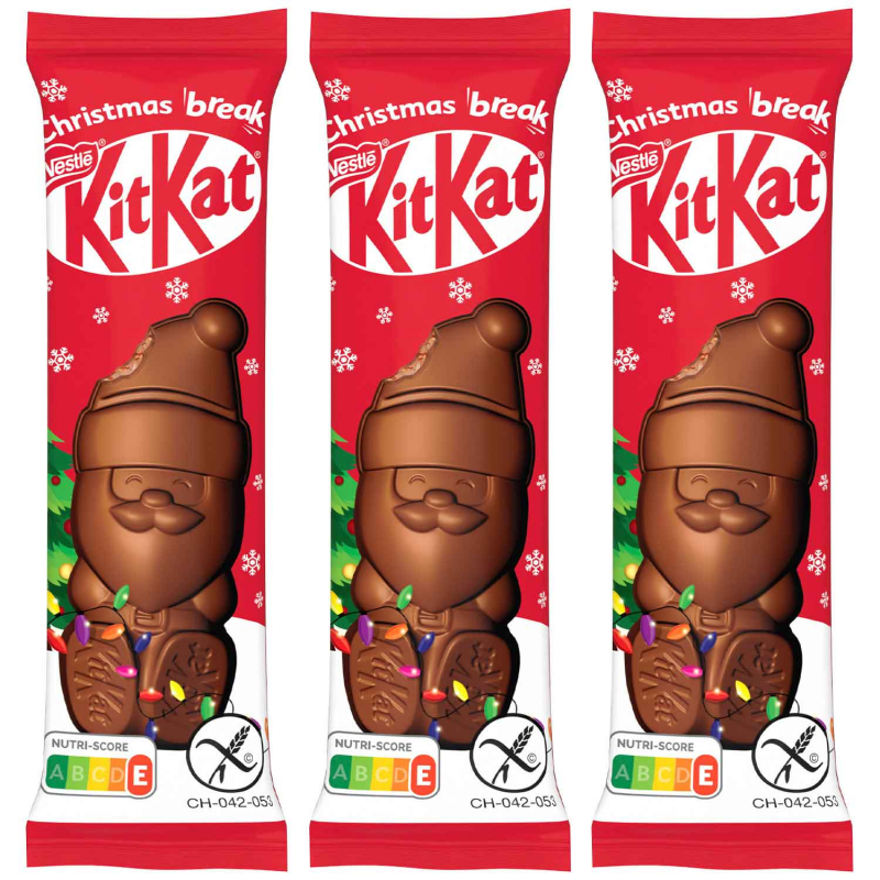 KitKat Mini-Weihnachtsmänner 30x29g