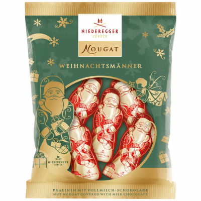 Niederegger Nougat Weihnachtsmänner 87g