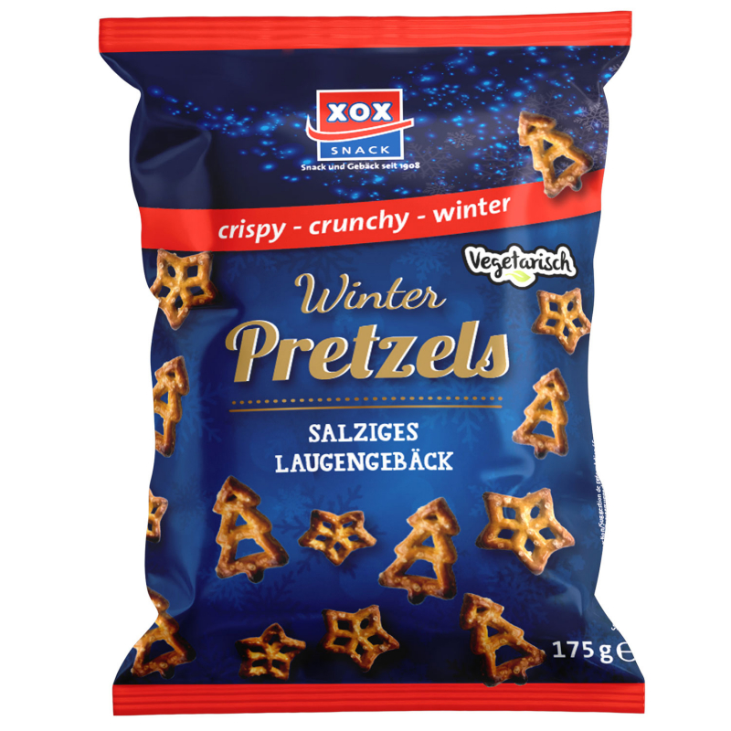 XOX Winter Pretzels 175g