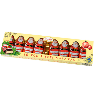 Charlotte Erasmi Lübecker Edelmarzipan Weihnachtsmänner 8x12,5g