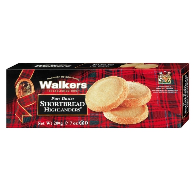  Walker's Pure Butter Shortbread Highlanders 200g 