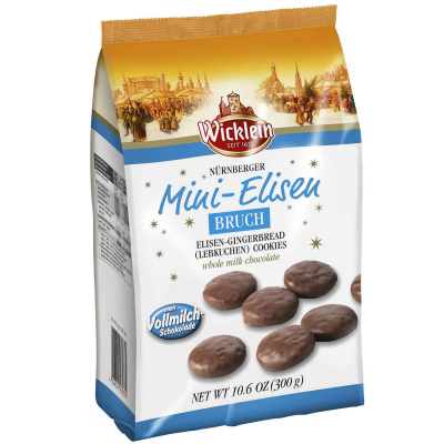 Wicklein Nürnberger Mini-Elisen 'Bruch' Vollmilch-Schokolade 300g