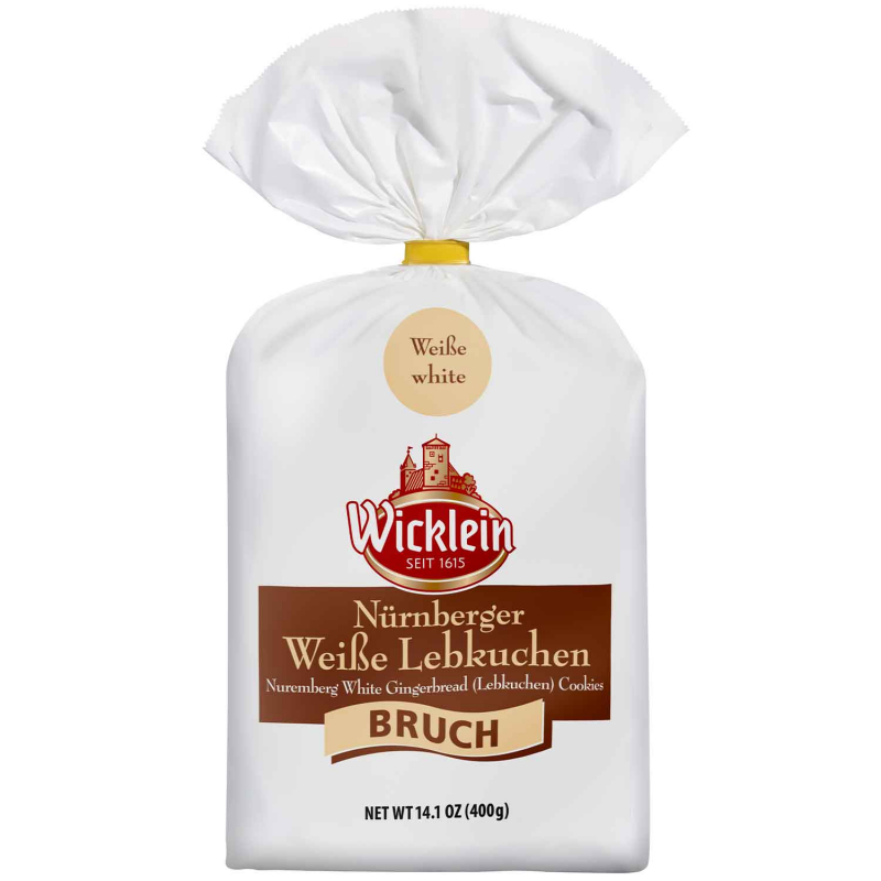 Wicklein Nürnberger Weiße Lebkuchen 'Bruch' 400g