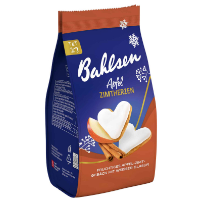 Bahlsen Apfel-Zimtherzen 100g