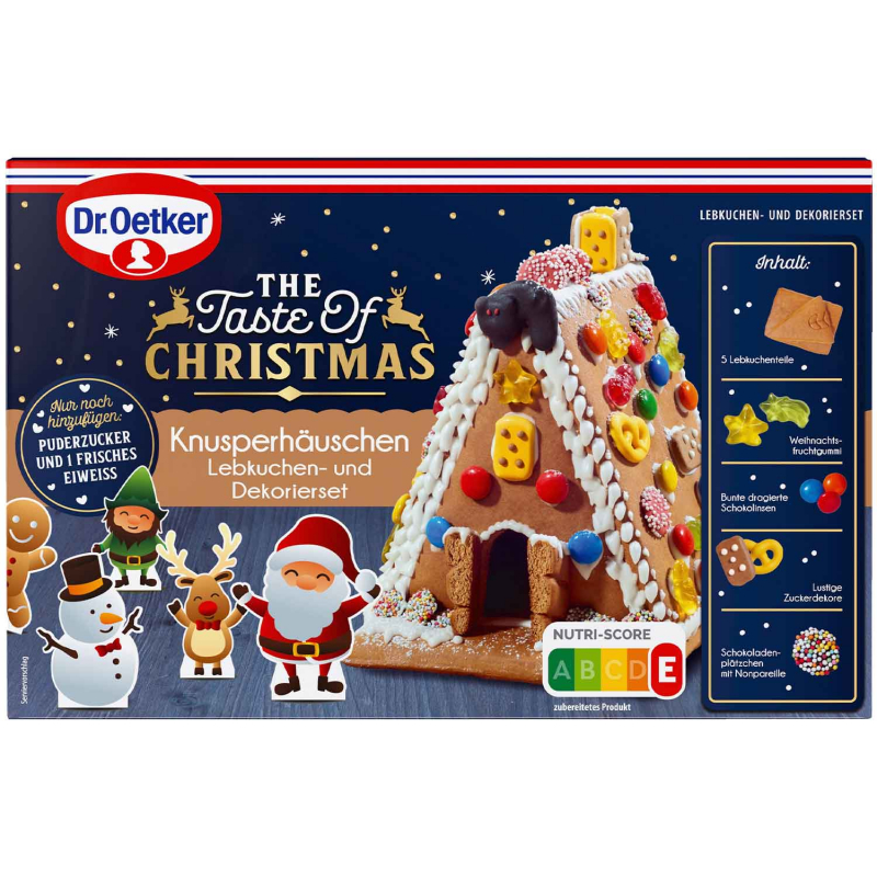Dr. Oetker The Taste of Christmas Knusperhäuschen 403g