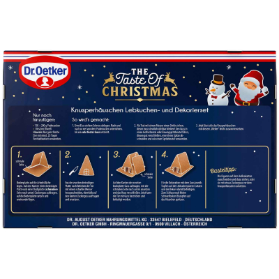 Dr. Oetker The Taste of Christmas Knusperhäuschen 403g
