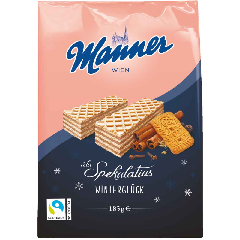 Manner Winterglück à la Spekulatius 185g