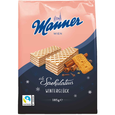Manner Winterglück à la Spekulatius 185g