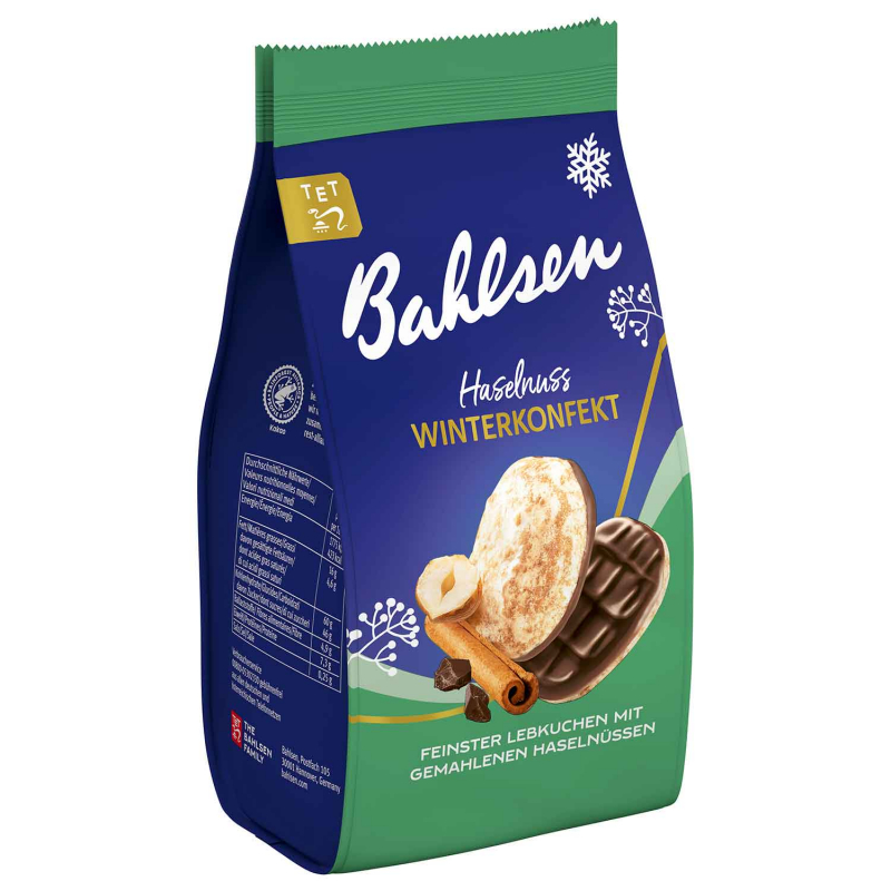 Bahlsen Winterkonfekt Haselnuss 125g
