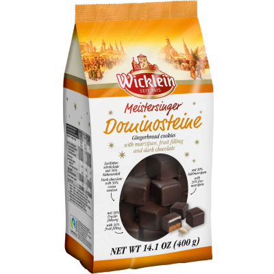 Wicklein Meistersinger Dominosteine dunkle Schokolade 400g