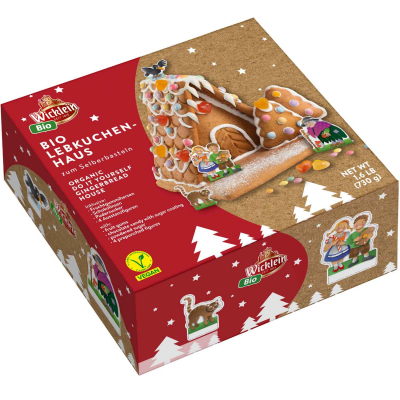 Wicklein Bio Lebkuchen-Haus vegan 730g