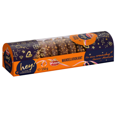 Wicklein hey! Mini-Elisen-Lebkuchen Mandelkrokant 150g