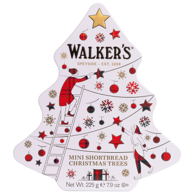 Walker's Pure Butter Mini Shortbread Christmas Trees 225g