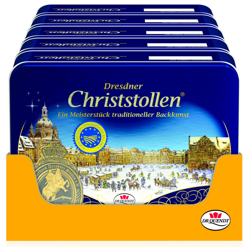 Dr. Quendt Dresdner Christstollen Dose 500g