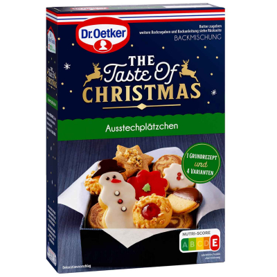 Dr. Oetker The Taste of Christmas Ausstechplätzchen 500g