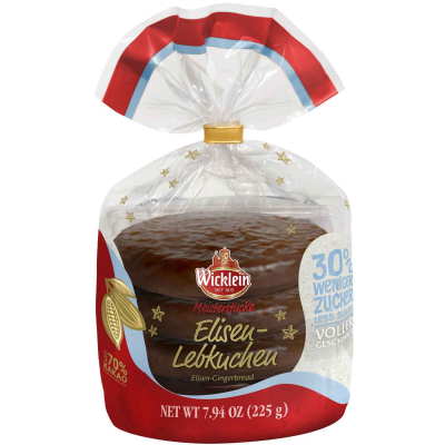 Wicklein Meisterstücke Elisen-Lebkuchen 30% weniger Zucker 225g