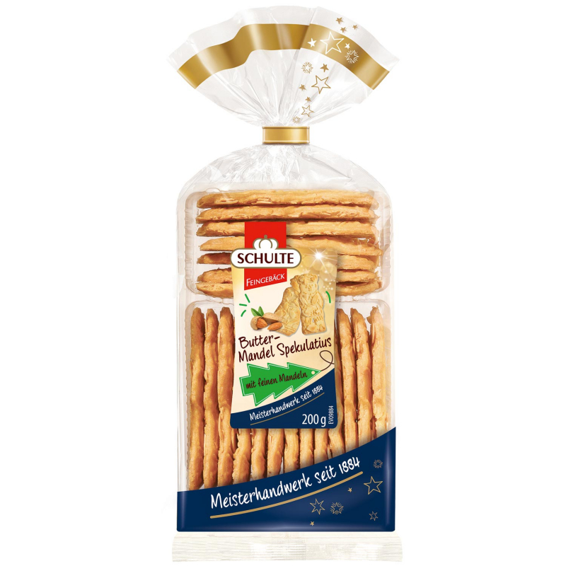 Schulte Butter-Mandel Spekulatius 200g
