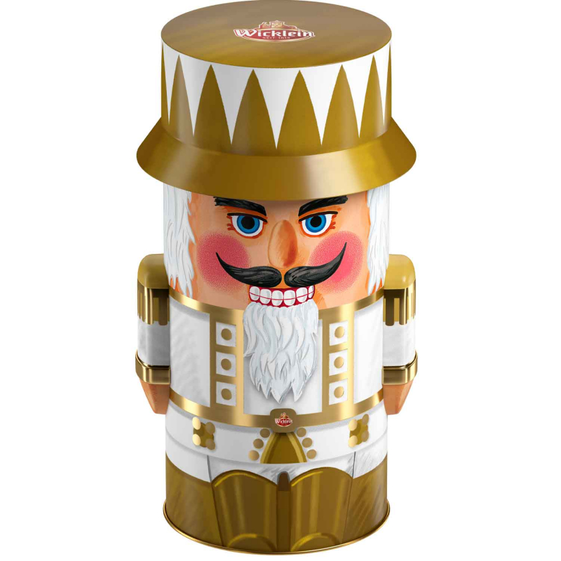 Wicklein Braune Lebkuchen Nussknacker-Dose 200g
