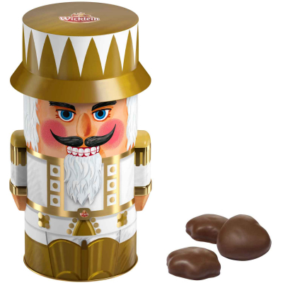 Wicklein Braune Lebkuchen Nussknacker-Dose 200g