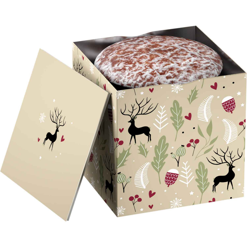 Wicklein Feine Nürnberger Oblaten-Lebkuchen Würfel-Dose 200g