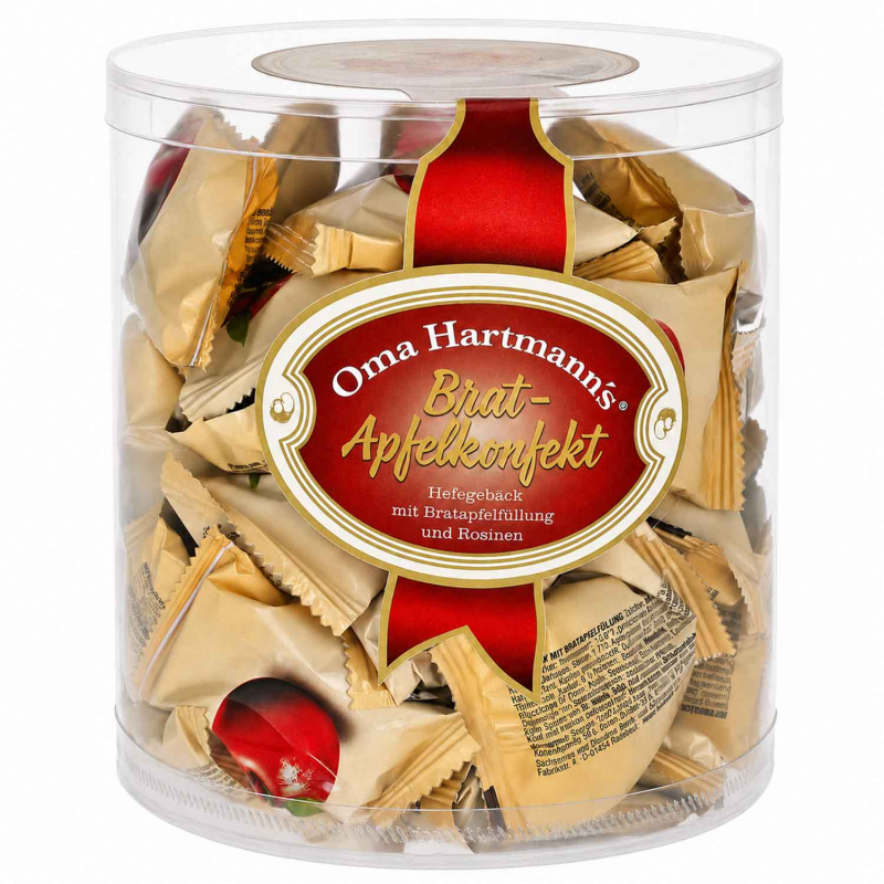 Oma Hartmanns Bratapfelkonfekt 800g