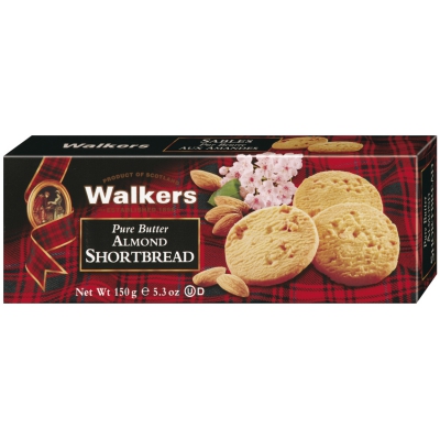 Walker's Pure Butter Almond Shortbread 150g 