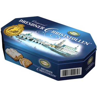 Vadossi Original Dresdner Christstollen Schmuckdose 1kg