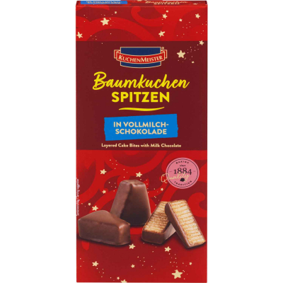 KuchenMeister Baumkuchenspitzen Vollmilch 130g