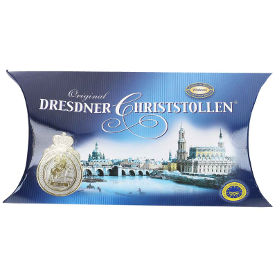Vadossi Original Dresdner Christstollen Geschenkkissen 500g