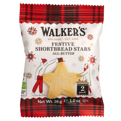 Walker's Shortbread Festive Stars 29g