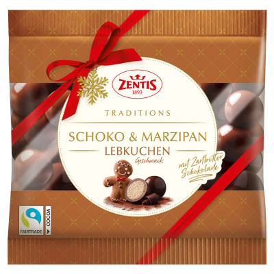 Zentis Marzipan Kugeln Schoko & Marzipan Lebkuchen 90g