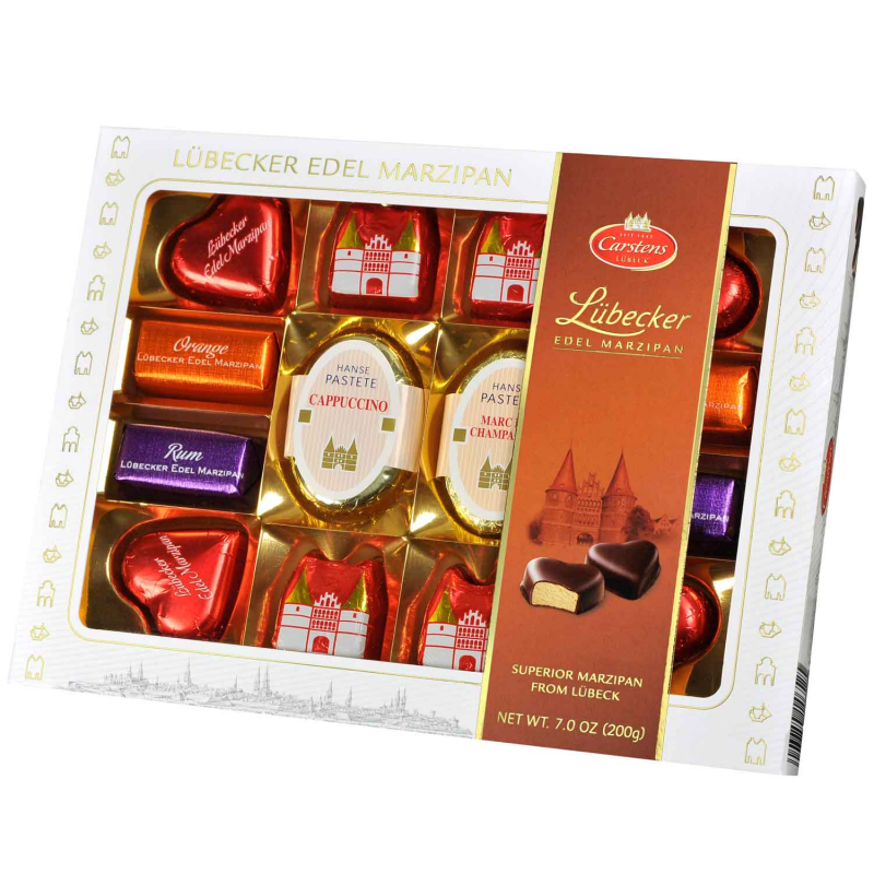 Carstens Lübecker Edelmarzipan Finest Selection 200g