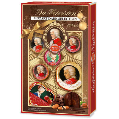 Reber Mozart Kugeln Dark Selection 208g