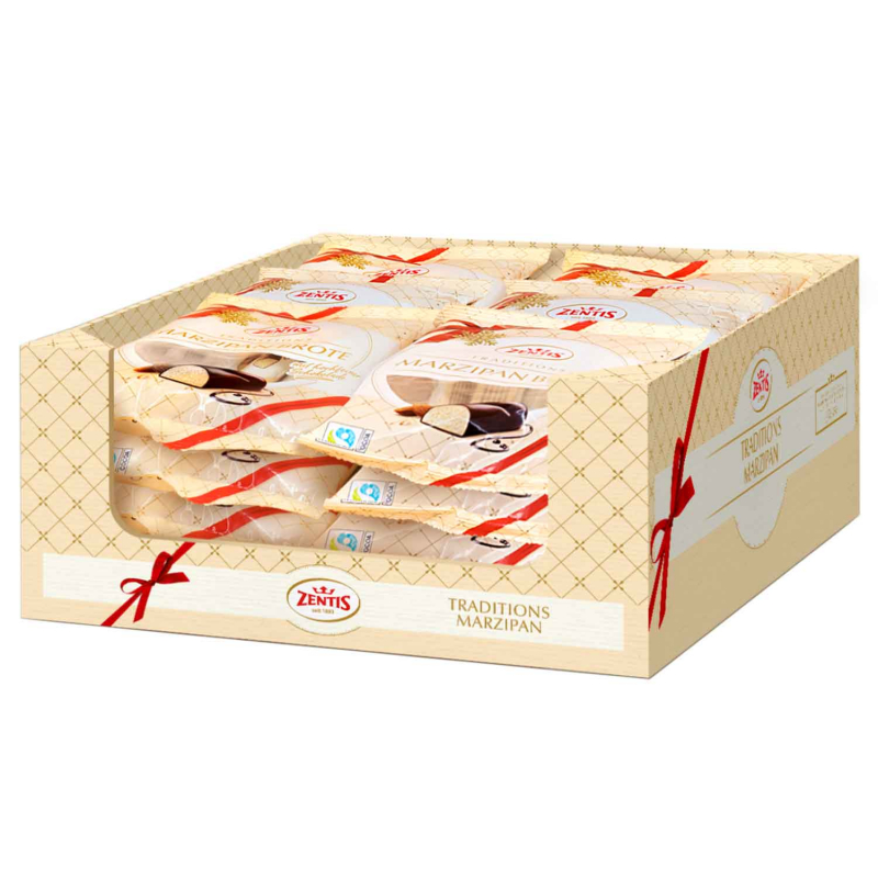 Zentis Marzipan Brote schokoliert 4×25g