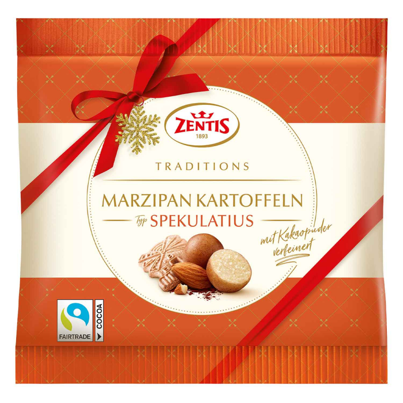 Zentis Marzipan Kartoffeln Typ Spekulatius 100g