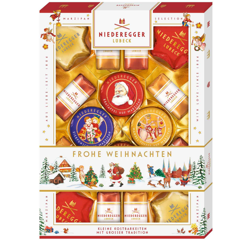 Niederegger Weihnachts-Marzipanerie 206g