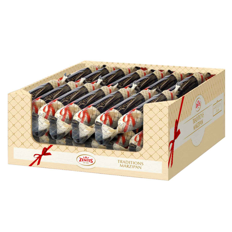 Zentis Premium Edelmarzipan Brot schokoliert 125g