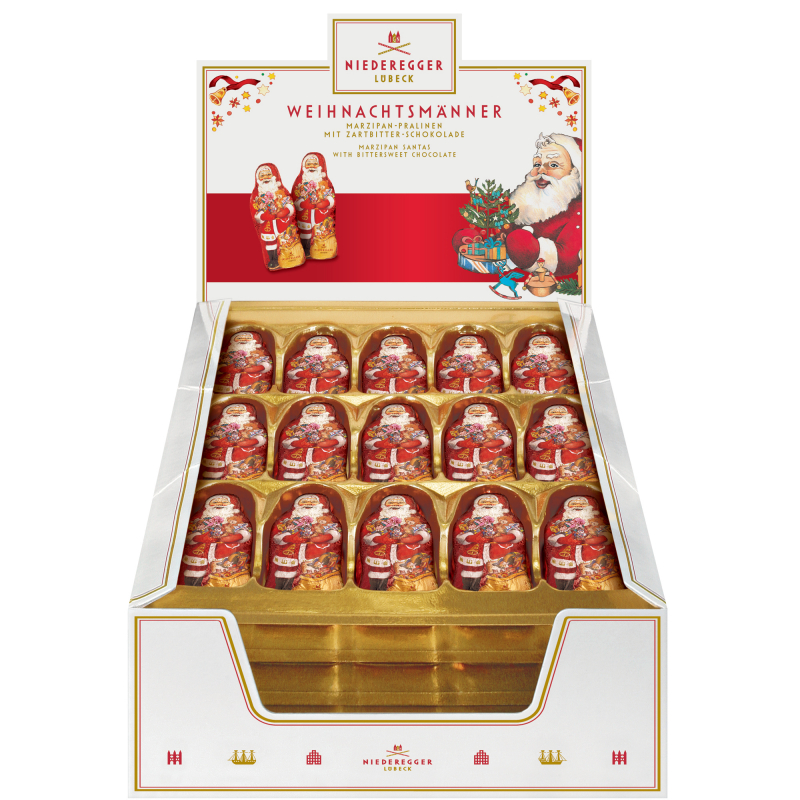 Niederegger Marzipan Weihnachtsmänner 75×12,5g