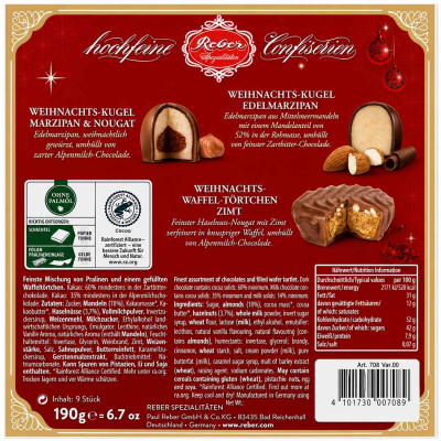 Reber Edle Vielfalt Weihnachts-Selektion 9er
