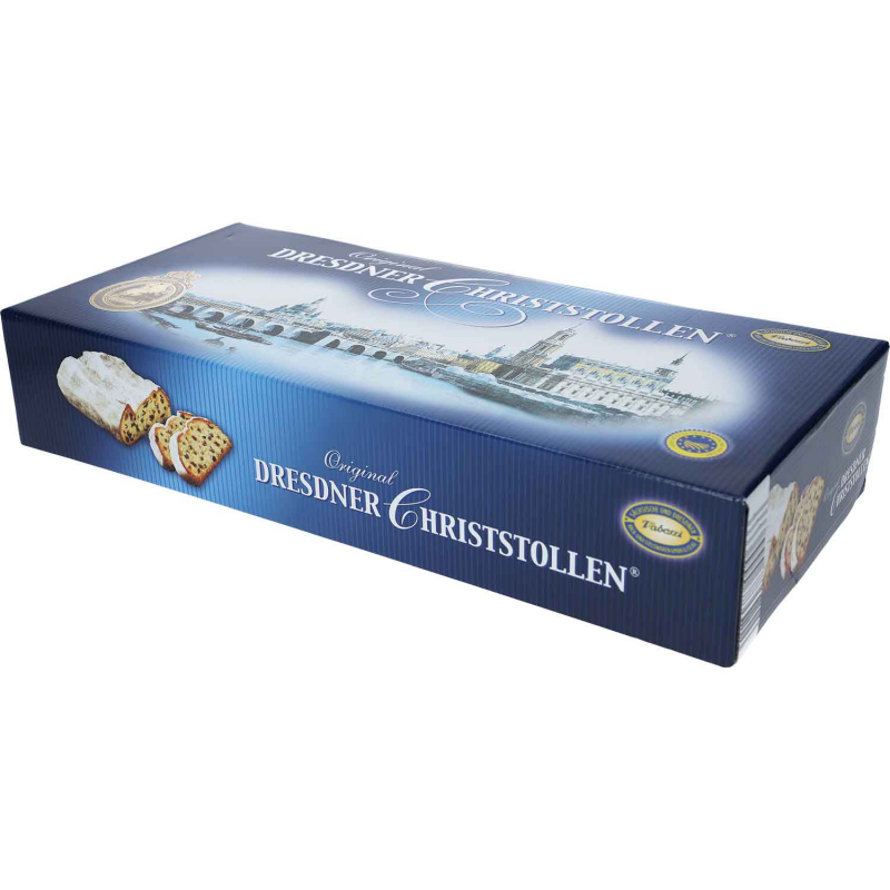 Vadossi Original Dresdner Christstollen Geschenkkarton 2kg