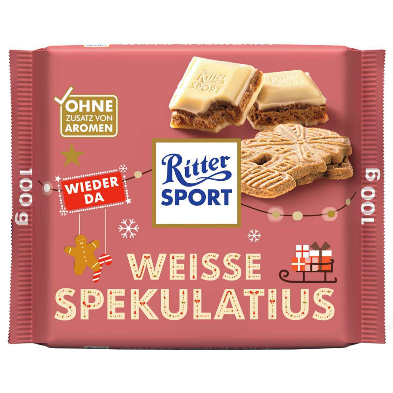 Ritter Sport Weisse Spekulatius 100g