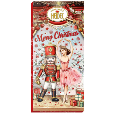 Heidel 'Weihnachtsmärchen' 3D Schoko-Grüße 100g