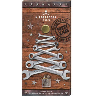 Niederegger Männersache Praliné Tafel Toffee Salted 100g